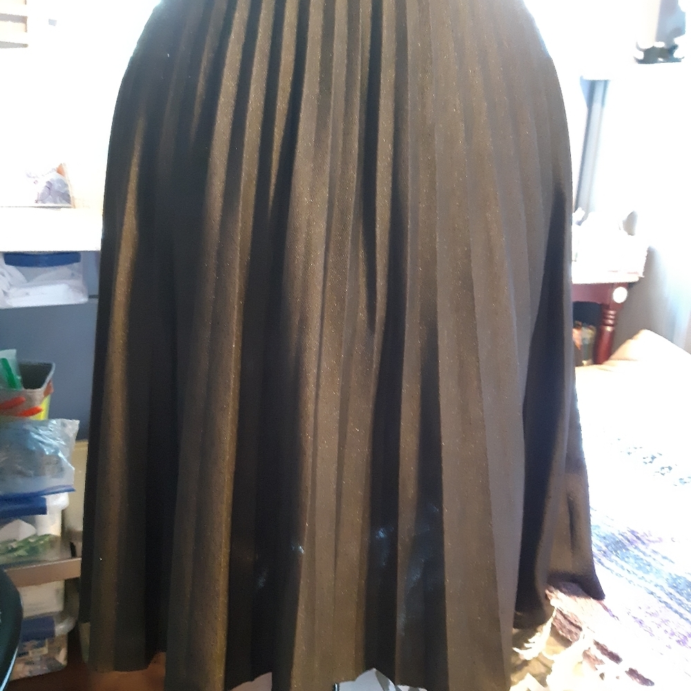 pleated skirt